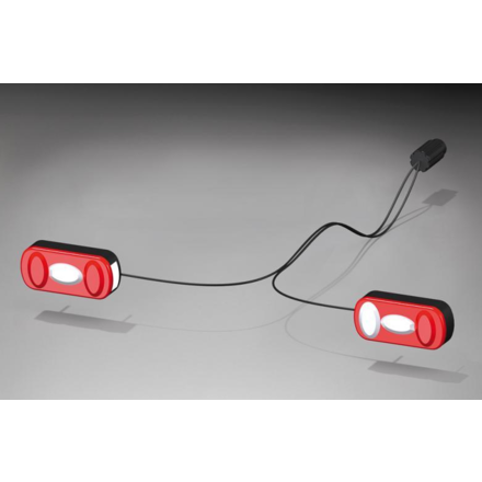 Uebler Achterlichtset Incl. kabel & stekker -  E1614