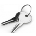 Uebler Uebler Reserve sleutel -  E1550- 2 Stuks