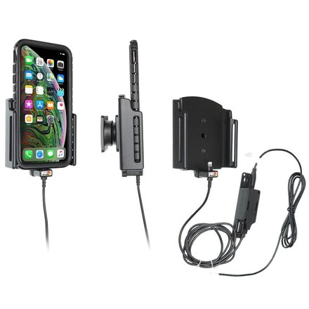 Telefoonhouder - Appel iPhone Xs Max / iPhone 11 Pro Max - Actieve verstelbare houder - 12V USB plug