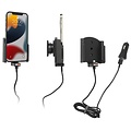 Brodit Telefoonhouder - Apple iPhone 13 / 13 Pro - Actieve houder - 12V USB SIG-Plug