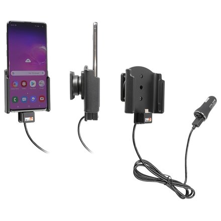 Telefoonhouder - Samsung Galaxy S10e - Actieve houder - 12V USB plug