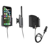 Telefoonhouder - Apple iPhone Xs Max / iPhone 11 Pro Max - Actieve verstelbare houder - 12V USB plug