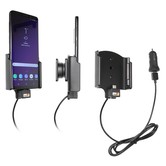 Telefoonhouder - Samsung Galaxy S9 Plus - Actieve houder - 12V USB plug