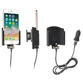 Telefoonhouder - Apple iPhone 8 / SE 2e Generatie 2020 - Actieve houder - 12V USB plug (Gestoffeerd)