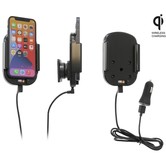 Telefoonhouder - Apple iPhone 12 Mini Qi Wireless - Actieve verstelbare houder - 12V USB plug