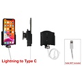 Brodit Telefoonhouder - Apple iPhone 11 Pro Padded Lightning - USB-C - Telefoonhouder met kabelbevestiging