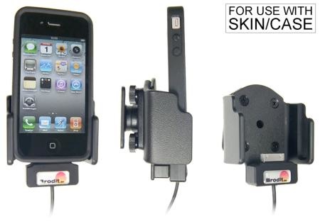 Dubbelzinnigheid consumptie composiet Brodit Apple iPhone 4/4S Passieve verstelbare houder met hoes (Griffin  kabel) - VenderParts.nl