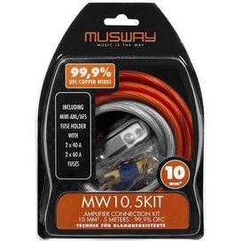 Musway 10 mm2 Kabelkit - MW10.5KIT