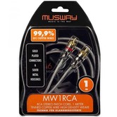 Musway  Cinchkabel 1m - MW1RCA