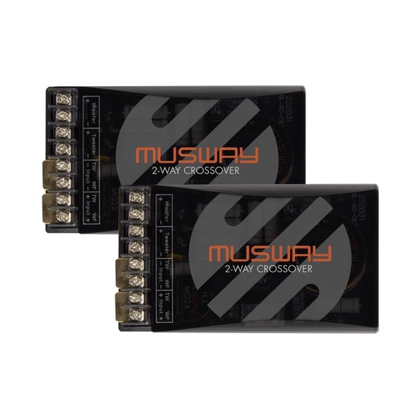 Musway Musway MG6.2C - High end luidspreker set - 16,5 cm - 2-Weg compo - 125 Watts RMS
