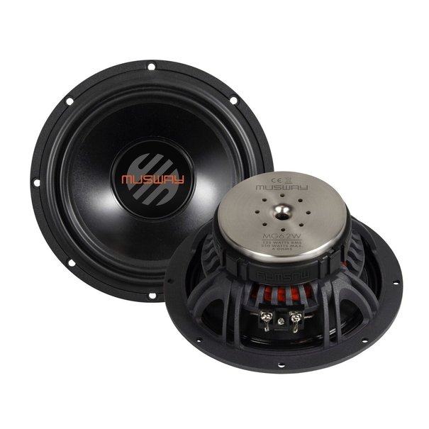 Musway Musway MG6.2C - High end luidspreker set - 16,5 cm - 2-Weg compo - 125 Watts RMS