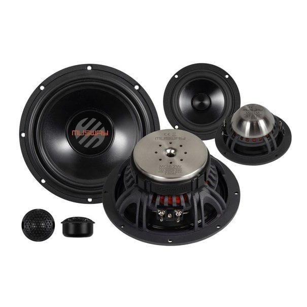 Musway Musway ML6.3A - Luidspreker set - 16,5 cm -  3-Weg compo - 100 watts RMS