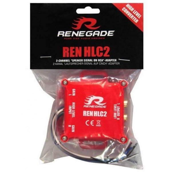 Renegade Renegade RENHLC2 - 2-Kanaals - High Level-Converter