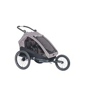 Fietskar XLC DuoS BS-C10- Grijs - 2 Kinderen - 41 kg Max. Laadvermogen