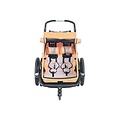 XLC Azura Fietskar XLC DuoS BS-C10 - Oranje - 2 Kinderen - 41 kg Max. Laadvermogen