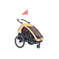 XLC Azura Fietskar XLC DuoS BS-C10 - Oranje - 2 Kinderen - 41 kg Max. Laadvermogen