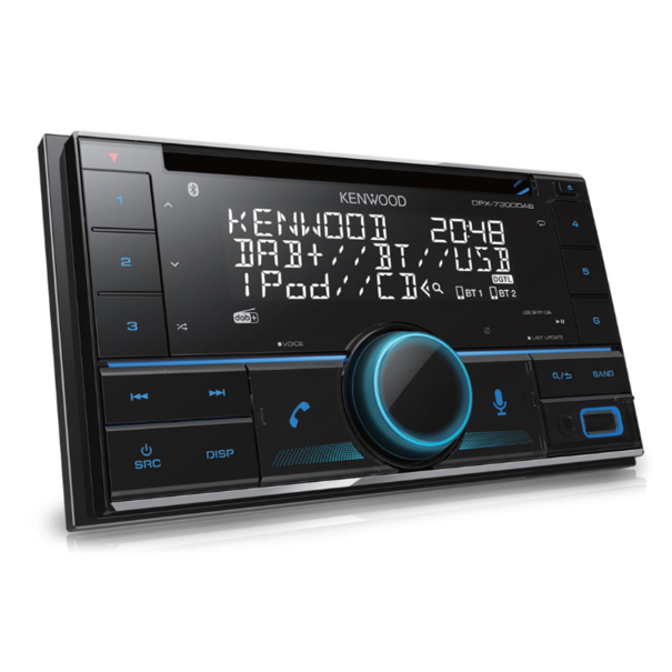 Kenwood Kenwood DPX-7300DAB - Autoradio - DAB+ - Bluetooth