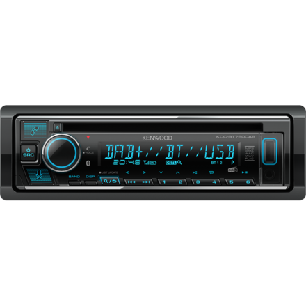 Kenwood KDC-BT760D DAB+ - USB - AUX - CD - Bluetooth