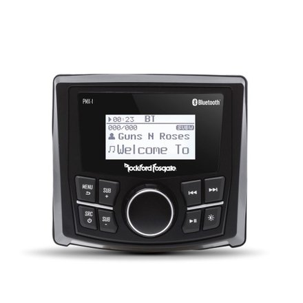 Rockford PMX-1 - Marine -  2,3 inch kleuren Display - Bluetooth