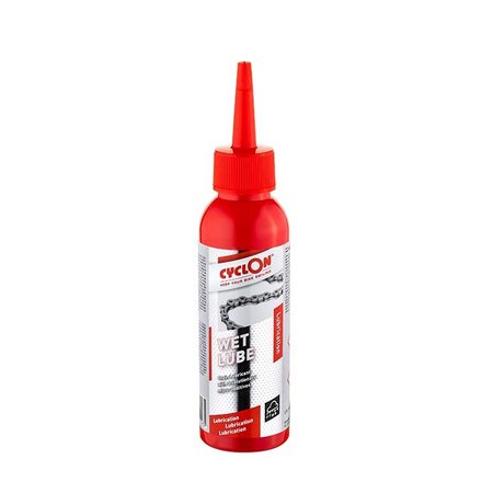 Olie Cyclon Wet Lube - 125 ML - Kettingsmeermiddel - Beschermd tegen extreme weersomstandigheden