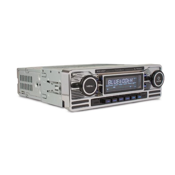 Caliber Caliber RCD120BT - Retro Radio - CD/MP3/USB/SD/BT - Chrome