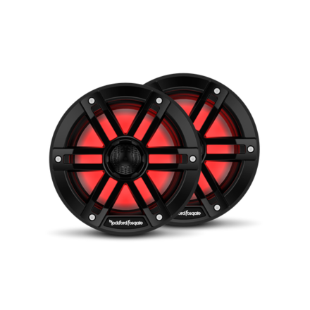 Rockford M1-65B -  6.5 inch - Color Optix - Marine - 2-Weg luidsprekers - Zwart - 16,5 cm
