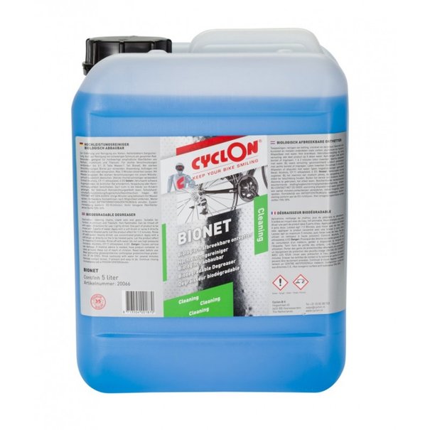 Cyclon Olie Cyclon Bionet Can - 5 Liter - Biologisch afbreekbare  ontvetter -  Kettingreiniger