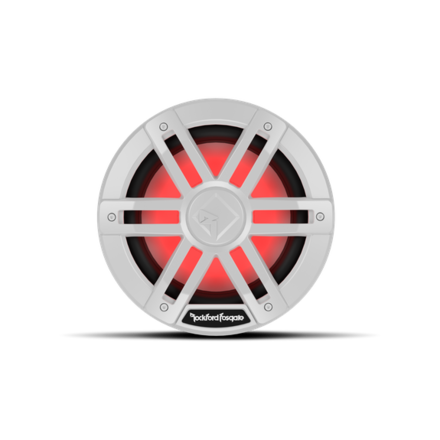 Rockford Fosgate M1D4-8 - 20 cm -  DVC 4 Ohm - Color Optix - Marine Subwoofer - Wit
