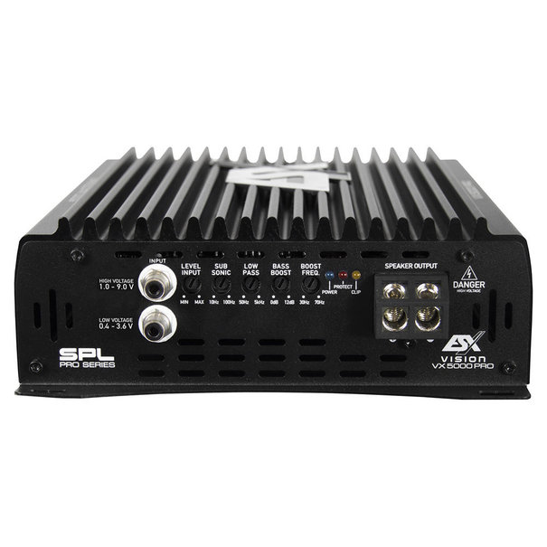 ESX ESX VX5000PRO - Ultra Klasse D - 1 Kanaals versterker - 5000 Watt RMS