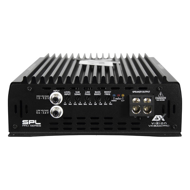 ESX ESX VX8000PRO - Ultra Klasse D - 1 Kanaals versterker - 8000 Watt RMS