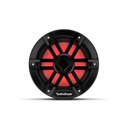 Rockford M1D4-8B - 8" -  DVC 4Ω Color Optix™ - Marine Subwoofer - Zwart