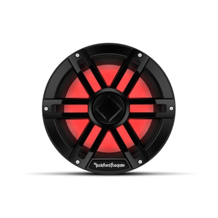 Rockford Fosgate M1D2-10B - 25 cm -  DVC 2 Ohm - Color Optix -  Marine Subwoofer - Zwart