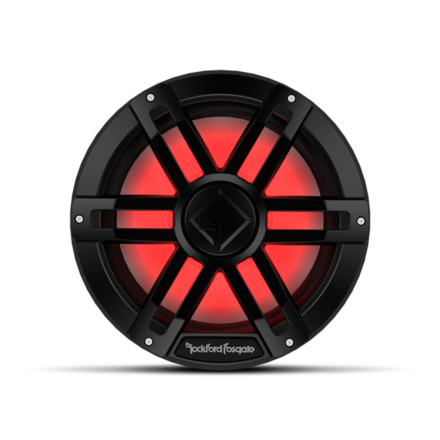 Rockford Fosgate M1D4-12B -30 cm -  DVC 4 Ohm - Color Optix - Marine Subwoofer - Zwart