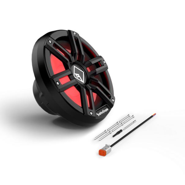 Rockford Rockford Fosgate M2D2-10SB - 25 cm - DVC 2 Ohm - Color Optix -  Verzegelde onderwatersubwoofer - Zwart