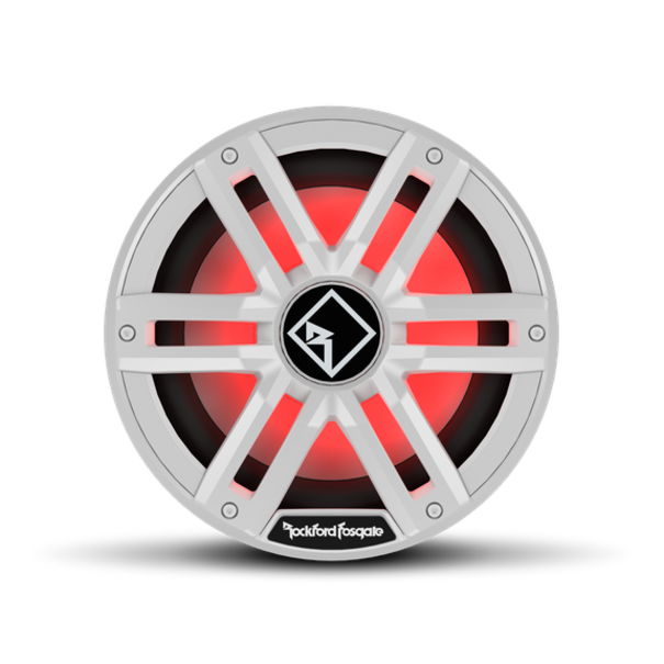 Rockford Rockford Fosgate M2D4-10I - 25 cm-  DVC 4 Ohm - Color Optix -  Infinite Baffle - Marine Subwoofer - Wit