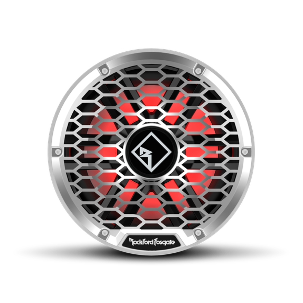 Rockford Rockford Fosgate M2D4-10I - 25 cm-  DVC 4 Ohm - Color Optix -  Infinite Baffle - Marine Subwoofer - Wit