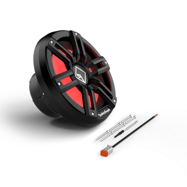 Rockford Rockford M2D2-10IB -  25 cm -  DVC - 2 Ohm - Color Optix™ -  Infinite Baffle Marine Subwoofer - Zwart