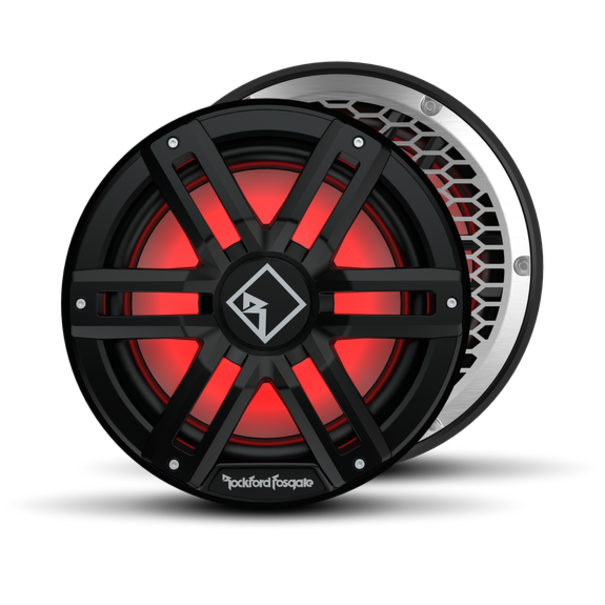 Rockford Rockford M2D4-12IB - 30 cm -  DVC 4 Ohm - Color Optix  - Infinite Baffle -  Marine Subwoofer - Zwart