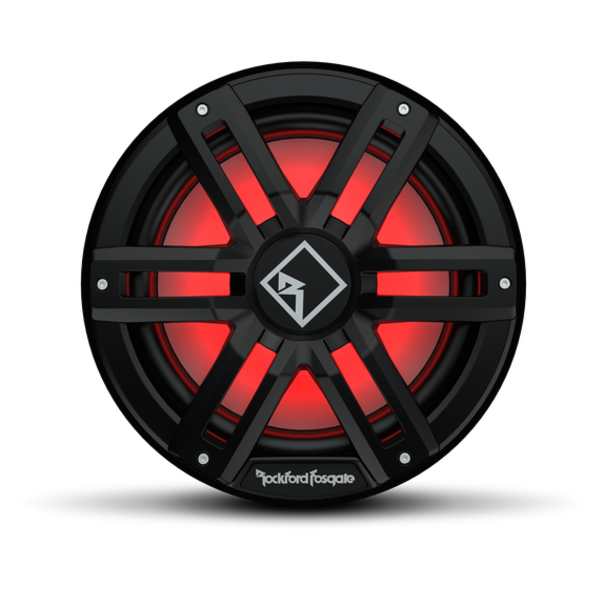 Rockford Rockford M2D4-12IB - 30 cm -  DVC 4 Ohm - Color Optix  - Infinite Baffle -  Marine Subwoofer - Zwart