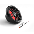 Rockford Rockford M2D4-12IB - 30 cm -  DVC 4 Ohm - Color Optix  - Infinite Baffle -  Marine Subwoofer - Zwart