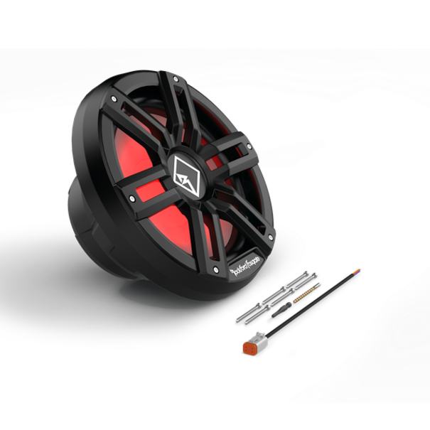 Rockford Rockford M2D4-12IB - 30 cm -  DVC 4 Ohm - Color Optix  - Infinite Baffle -  Marine Subwoofer - Zwart