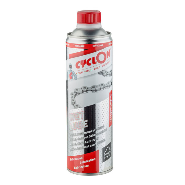 Cyclon Olie Cyclon Wet Lube - 625 ML - Navulling - Kettingsmeermiddel - Beschermd tegen extreme weersomstandigheden