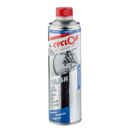 Olie Cyclon Poetsolie - 625 ML - Navulling - Reiniger en conserveren van lak