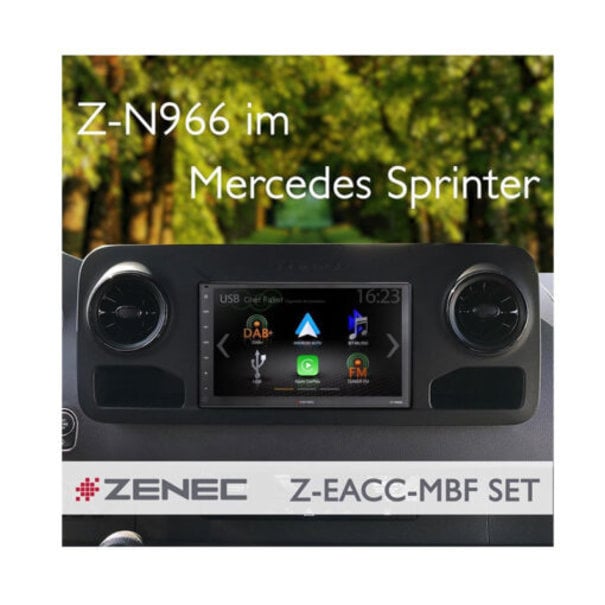 Zenec Zenec Z-EACC-MBF - 2 DIN Inbouwpaneel - Mercedes-Benz Sprinter III vanaf 2018