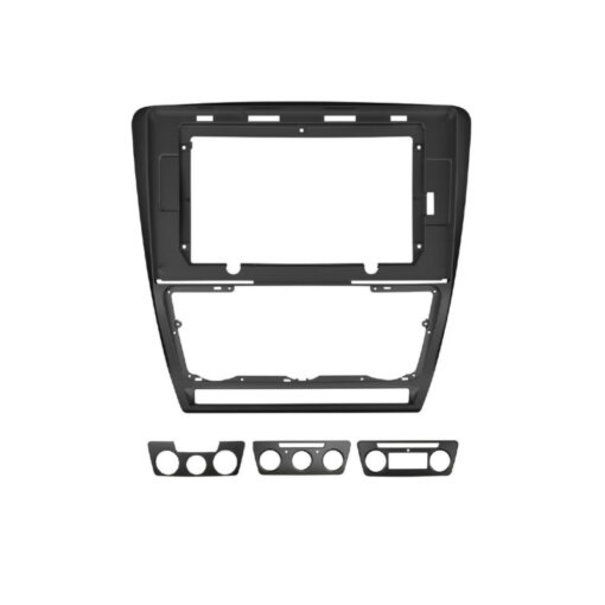 Zenec Zenec Z-F5605 - Inbouwframe -  Voor Zenec Core Z-E1010 -   Skoda Octavia II Facelift, Type 1Z, bouwjaar 2009- 2013