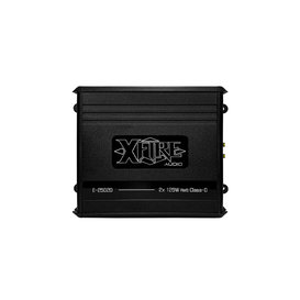 XFire E-2502D - 2 kanaals versterker - 2x 125 Watt RMS - 2 Ohm