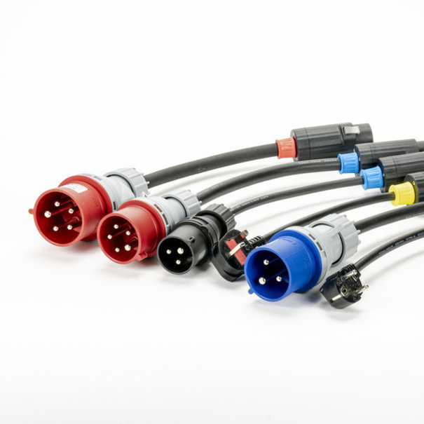 Besen Draagbare EV reislader Type 2 -  Inclusief 5 adapters - Tas - Muurbeugel  - Stroommeter - Intelligente adapter
