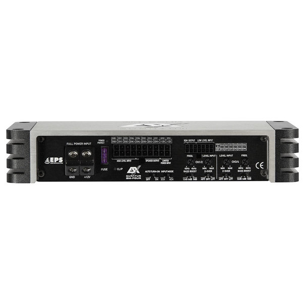 ESX ESX QM-FOUR - Mini-versterker -  4-Kanaals klasse D  - 360 watt RMS