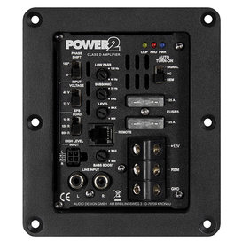 ESX POWER2 - Klasse D -  Actieve module - 2 Ohm voor subwooferbehuizingen