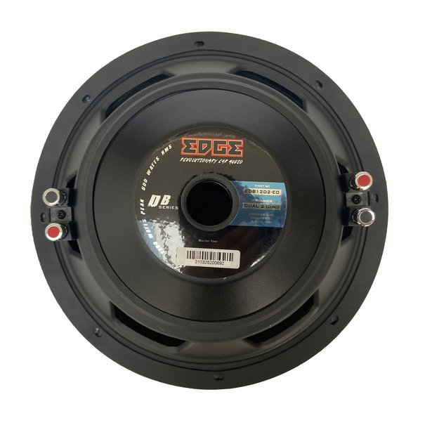 Edge Edge EDB12D2-E0 - Subwoofer - 12" - 600 Watt RMS